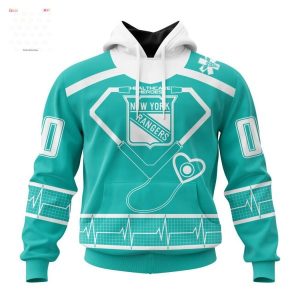 NHL New York Rangers Personalized Special Design Honoring Healthcare Heroes Hoodie