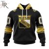 NHL New York Rangers Special Black And Gold Design Hoodie