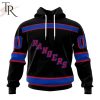 NHL New York Rangers Special Blackout Design Hoodie