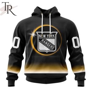 NHL New York Rangers Special Eclipse Design Hoodie