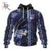 NHL New York Rangers Special Skull Native Design Hoodie