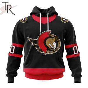 NHL Ottawa Senators Personalized 2023 Home Kits Hoodie