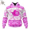 NHL Ottawa Senators Special Pink October Breast Cancer Awareness Month Hoodie