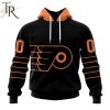 NHL Philadelphia Flyers Special Blackout Design Hoodie