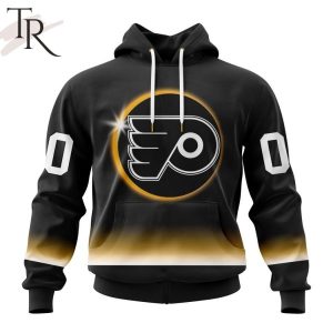 NHL Philadelphia Flyers Special Eclipse Design Hoodie