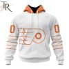 NHL Philadelphia Flyers Special Whiteout Design Hoodie