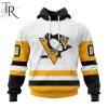 NHL Pittsburgh Penguins Personalized 2023 Away Kits Hoodie