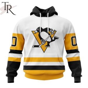 NHL Pittsburgh Penguins Personalized 2023 Away Kits Hoodie