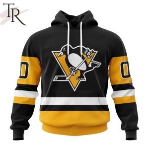 NHL Pittsburgh Penguins Personalized 2023 Home Kits Hoodie