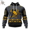 NHL Pittsburgh Penguins Special City Connect Design Hoodie