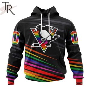 NHL Pittsburgh Penguins Special Pride Design Hockey Is For Everyone Hoodie