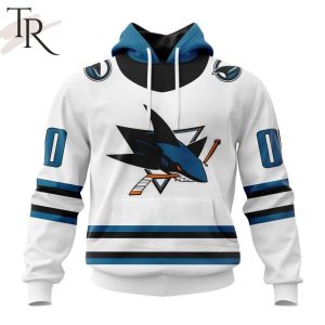 NHL San Jose Sharks Personalized 2023 Away Kits Hoodie