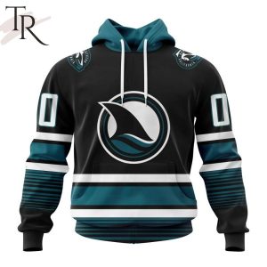 NHL San Jose Sharks Personalized 2024 New Third Kits Hoodie