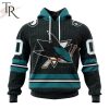 NHL San Jose Sharks Special City Connect Design Hoodie