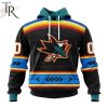 NHL San Jose Sharks Special Native Heritage Design Hoodie