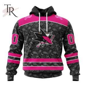 NHL San Jose Sharks Special Pink In The Rink Fight Breast Cancer Hoodie