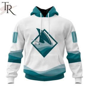 NHL San Jose Sharks Special Whiteout Design Hoodie