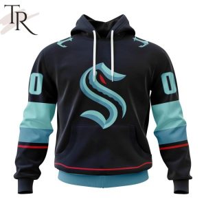 NHL Seattle Kraken Personalized 2023 Home Kits Hoodie