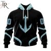 NHL Seattle Kraken Special Blackout Design Hoodie