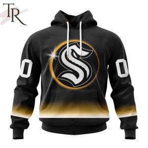 NHL Seattle Kraken Special Eclipse Design Hoodie