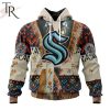 NHL Seattle Kraken Special Native Costume Design Hoodie