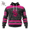 NHL Seattle Kraken Special Pink In The Rink Fight Breast Cancer Hoodie