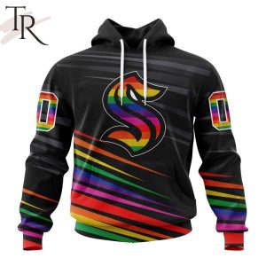 NHL Seattle Kraken Special Pride Design Hockey Is For Everyone Hoodie