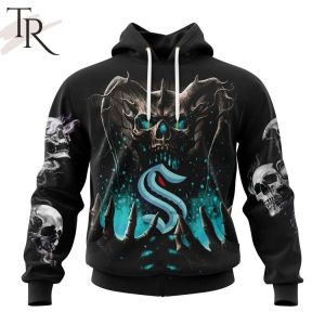 NHL Seattle Kraken Special Skull Art Design Hoodie