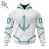 NHL Seattle Kraken Special Whiteout Design Hoodie