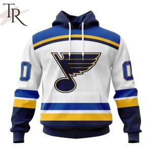 NHL St. Louis Blues Personalized 2023 Away Kits Hoodie