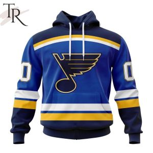 NHL St. Louis Blues Personalized 2023 Home Kits Hoodie