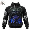 NHL St. Louis Blues Special Skull Art Design Hoodie