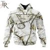 NHL St. Louis Blues Special White Winter Hunting Camo Design Hoodie