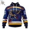 NHL St. Louis Blues Specialized Design Jersey With Your Ribs For Halloween Hoodie