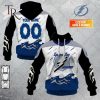 NHL Tampa Bay Lightning Reverse Retro 2223 Style Hoodie 3D