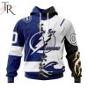 NHL Tampa Bay Lightning Special Home Mix Reverse Retro Personalized Kits Hoodie