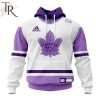 NHL Toronto Maple Leafs Personalize 2023 Hockey Fight Cancer Hoodie