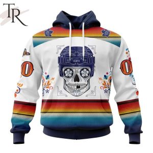 NHL Toronto Maple Leafs Special Design For Dia De Los Muertos Hoodie