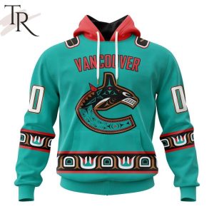 NHL Vancouver Canucks Mix NBA Memphis Grizzlies Special Design Kits Hoodie