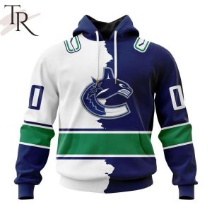 NHL Vancouver Canucks Personalize 2023 Home Mix Away Hoodie