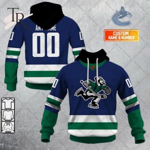 NHL Vancouver Canucks Reverse Retro 2223 Style Hoodie 3D