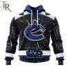 NHL Vancouver Canucks X Star Wars Meteor Shower Design Hoodie