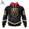 NHL Vegas Golden Knights Personalize New Gradient Series Concept Hoodie