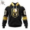 NHL Vegas Golden Knights Special Black And Gold Design Hoodie