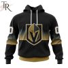 NHL Vegas Golden Knights Special Black And Gradient Design Hoodie