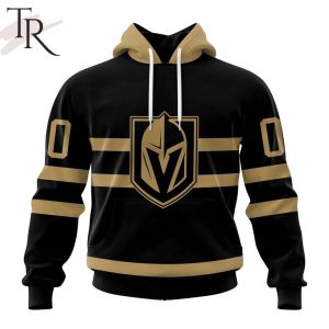 NHL Vegas Golden Knights Special Blackout Design Hoodie