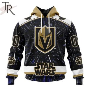 NHL Vegas Golden Knights X Star Wars Meteor Shower Design Hoodie