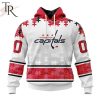 NHL Washington Capitals Special Autism Awareness Design With Home Jersey Style Hoodie