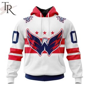 NHL Washington Capitals Special City Connect Design Hoodie