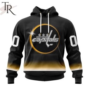 NHL Washington Capitals Special Eclipse Design Hoodie